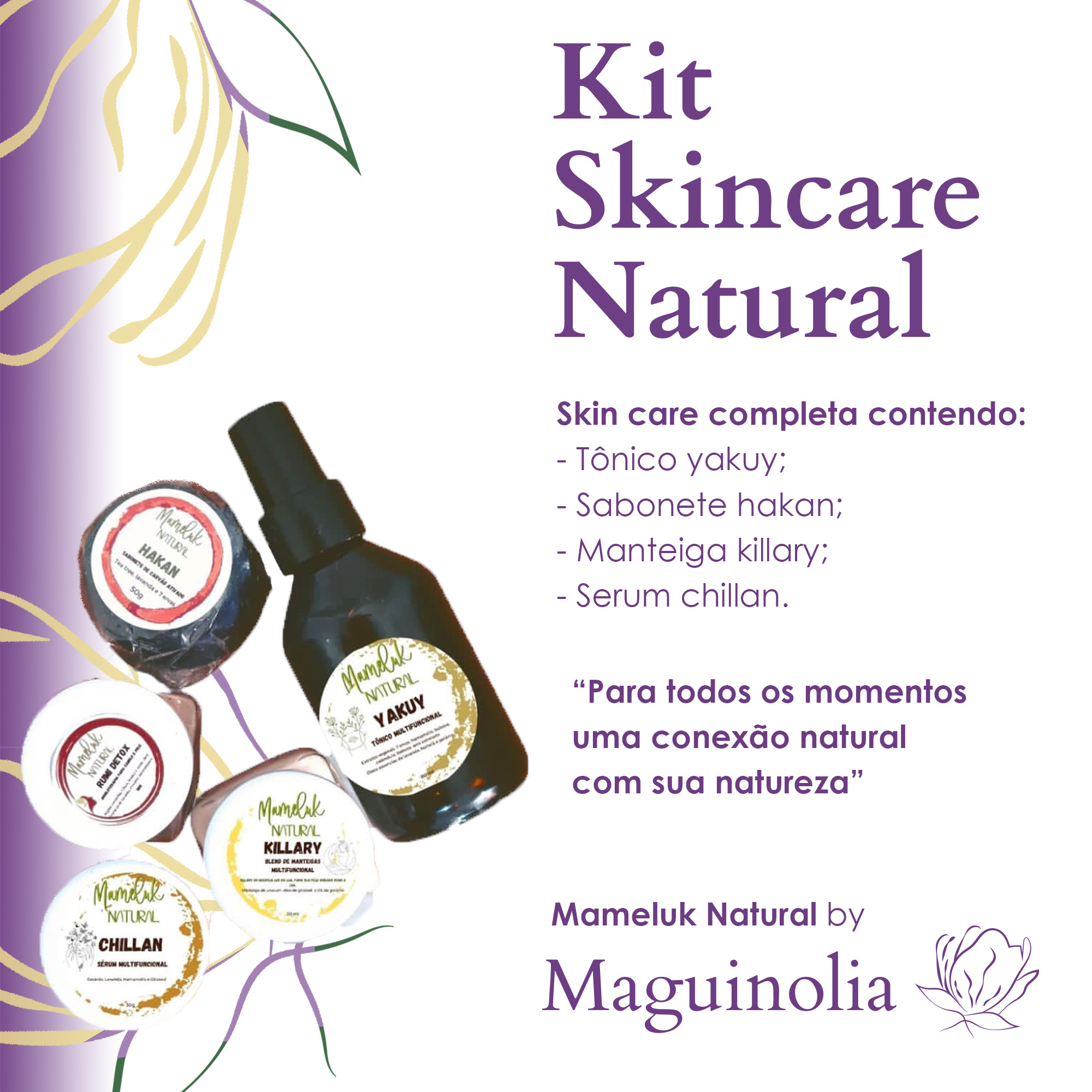 Kit Skincare natural